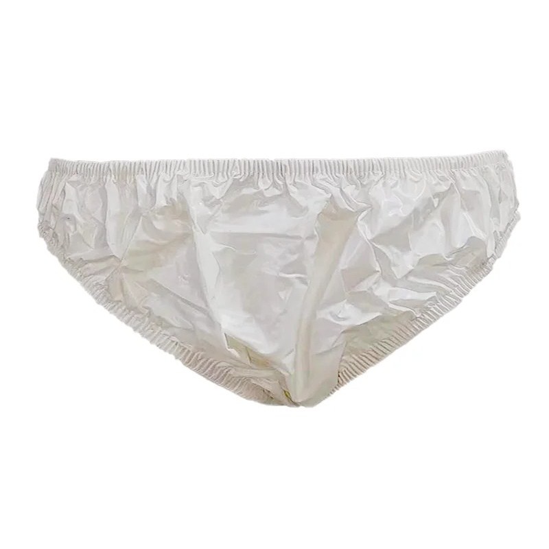 PVC kalhotky, bikini - XXL, bílé