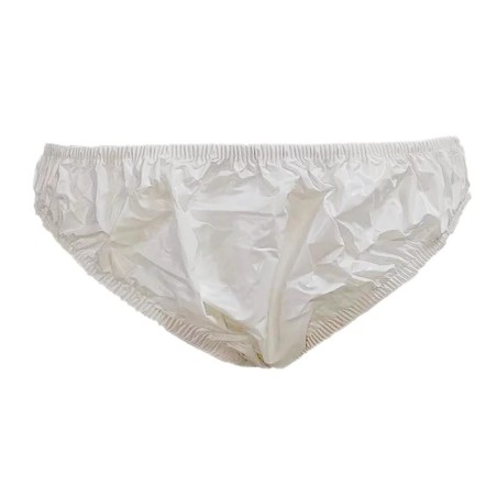 PVC kalhotky, bikini - XXL, bílé