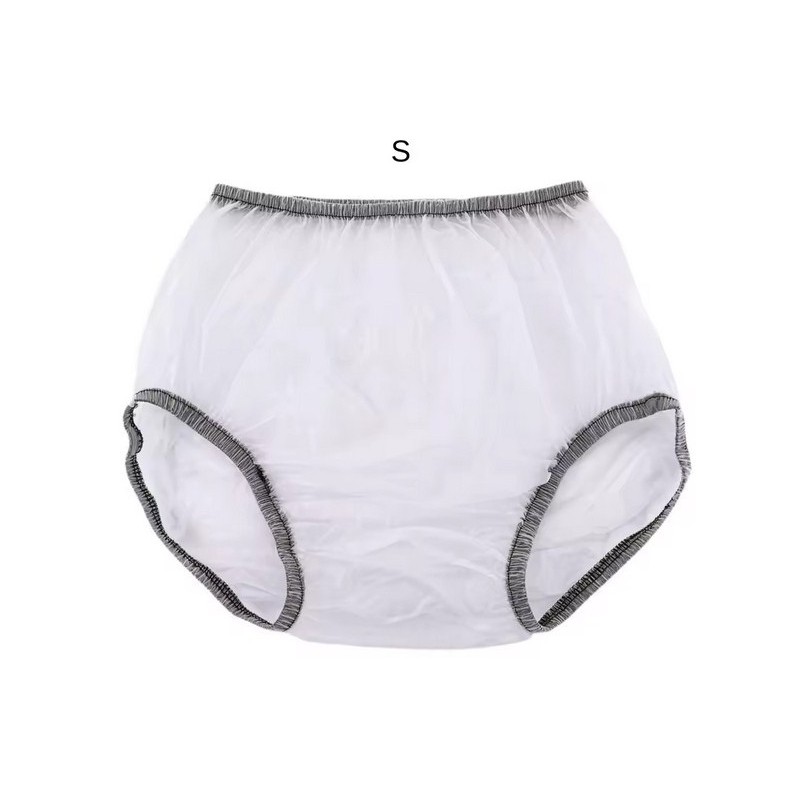 PVC kalhotky - M, transparentní