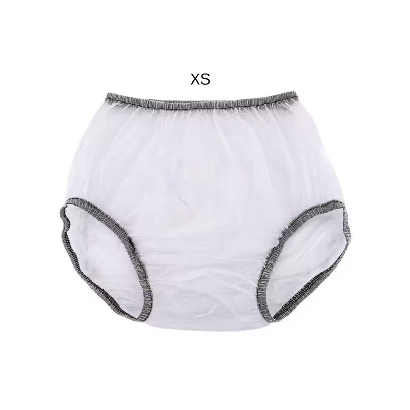 PVC kalhotky - XS, transparentní