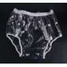 PVC kalhotky - XL, transparentní