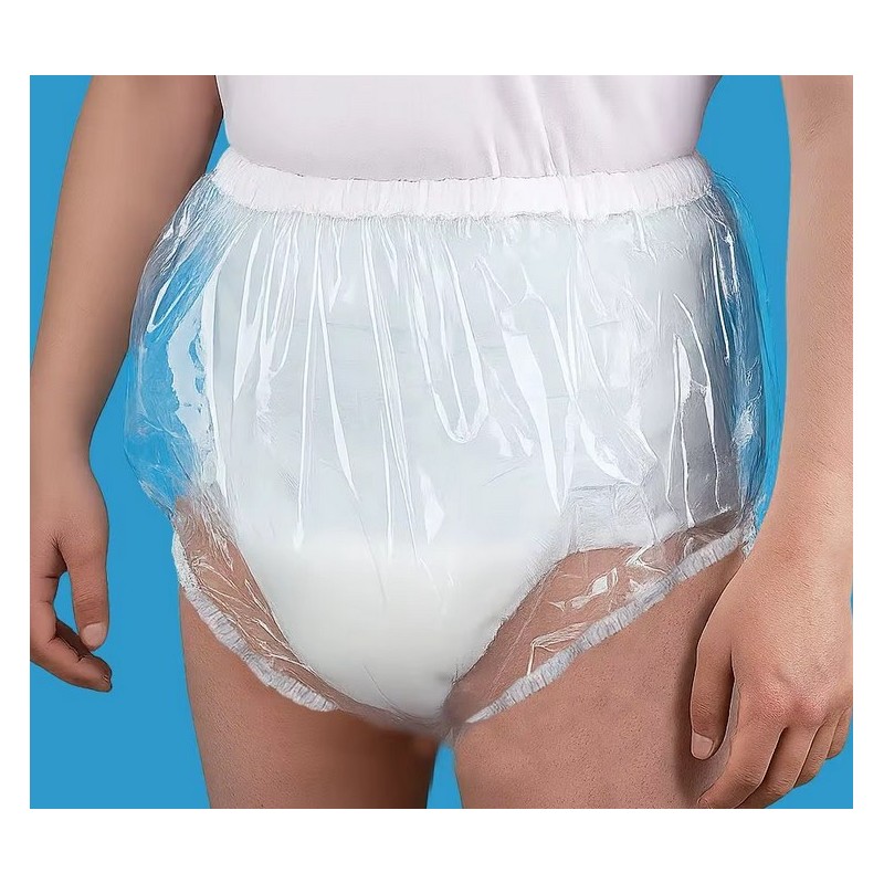 PVC kalhotky - S, transparentní