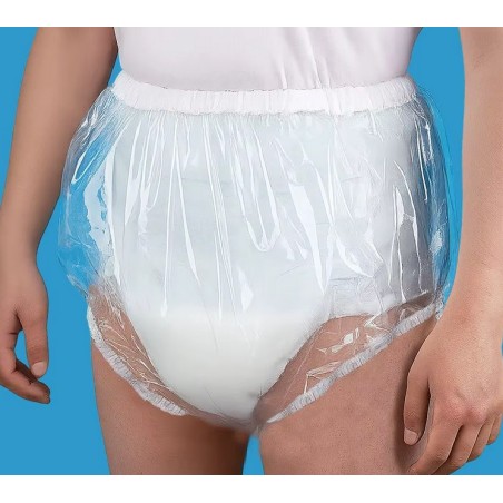 PVC kalhotky - S, transparentní
