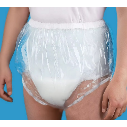 PVC kalhotky - S, transparentní