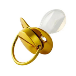 ADULT dudlík - zlatý