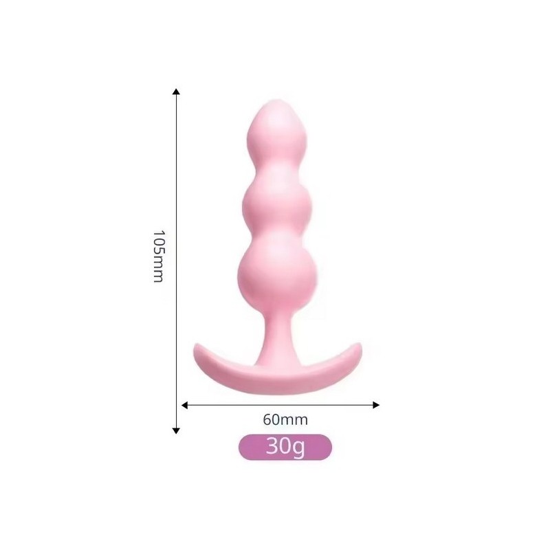 Anální kolík - růžový, 10 cm