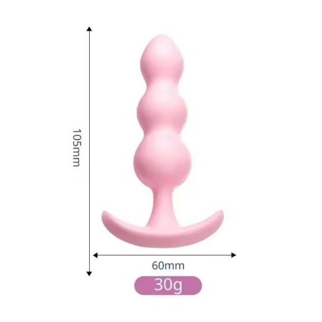 Anální kolík - růžový, 10 cm