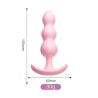 Anální kolík - růžový, 10 cm