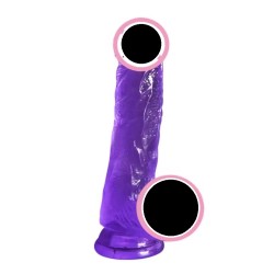 dildo 20 cm - fialové