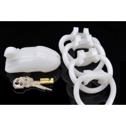 Cock cage - červený, 60 mm