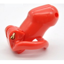 Cock cage - červený, 60 mm