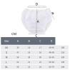 PVC kalhotky - XXL, transparentní