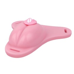 Cock cage - vagina, s pásem, C