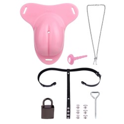 Cock cage - vagina, s pásem, C