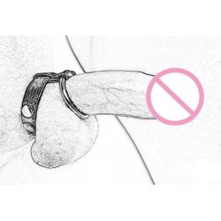 Postroj na penis - ocelový