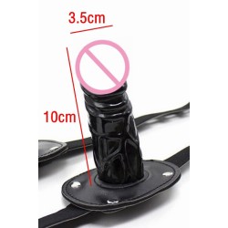 Roubík "penis" - černý, 10 cm