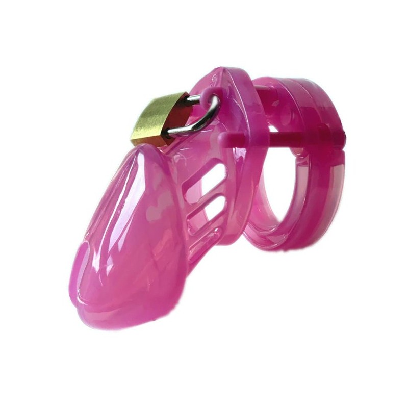 Cock cage - růžový, 5 cm